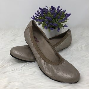 Munro | Brandi Ballet Flats | Size 9N Light Gold